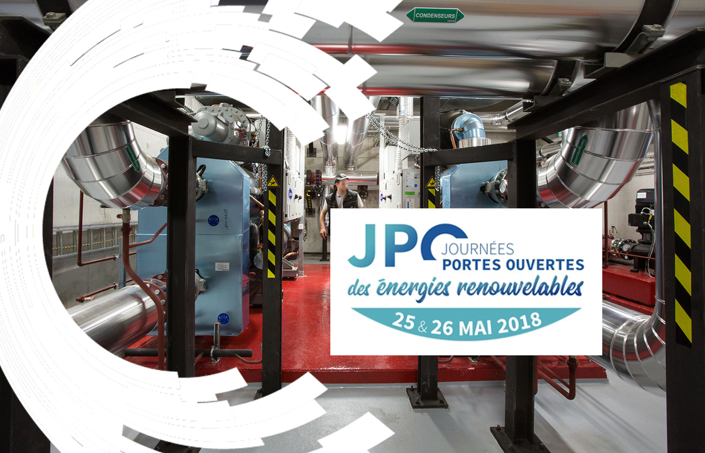 Logo Journées Portes Ouvertes des Énergies Renouvelables 2018